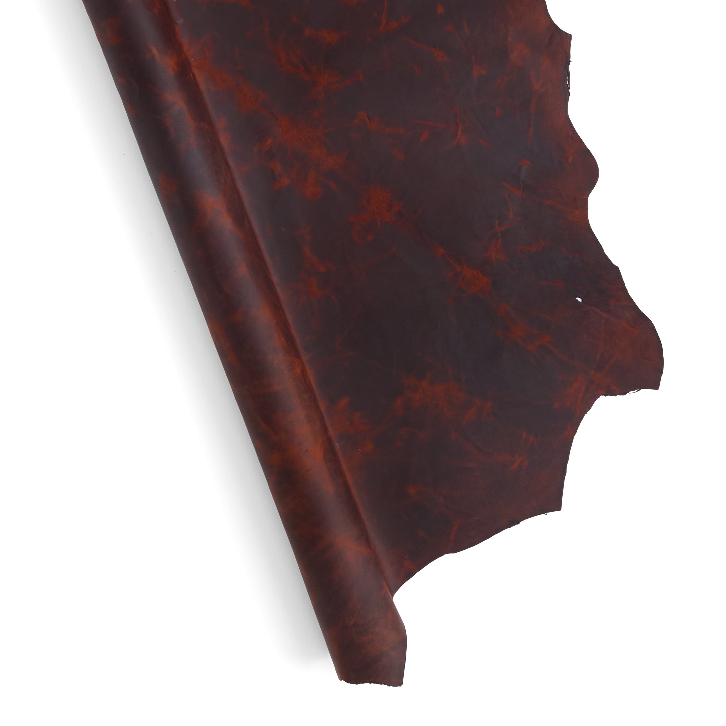 Tandy Leather Rhin Chèvre Naine peau cuir Noyer pull-up