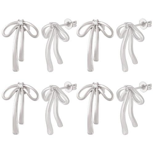 BENECREAT Tiges Boucles d'Oreilles Laiton Plaqué Or 18 Carats DIY
