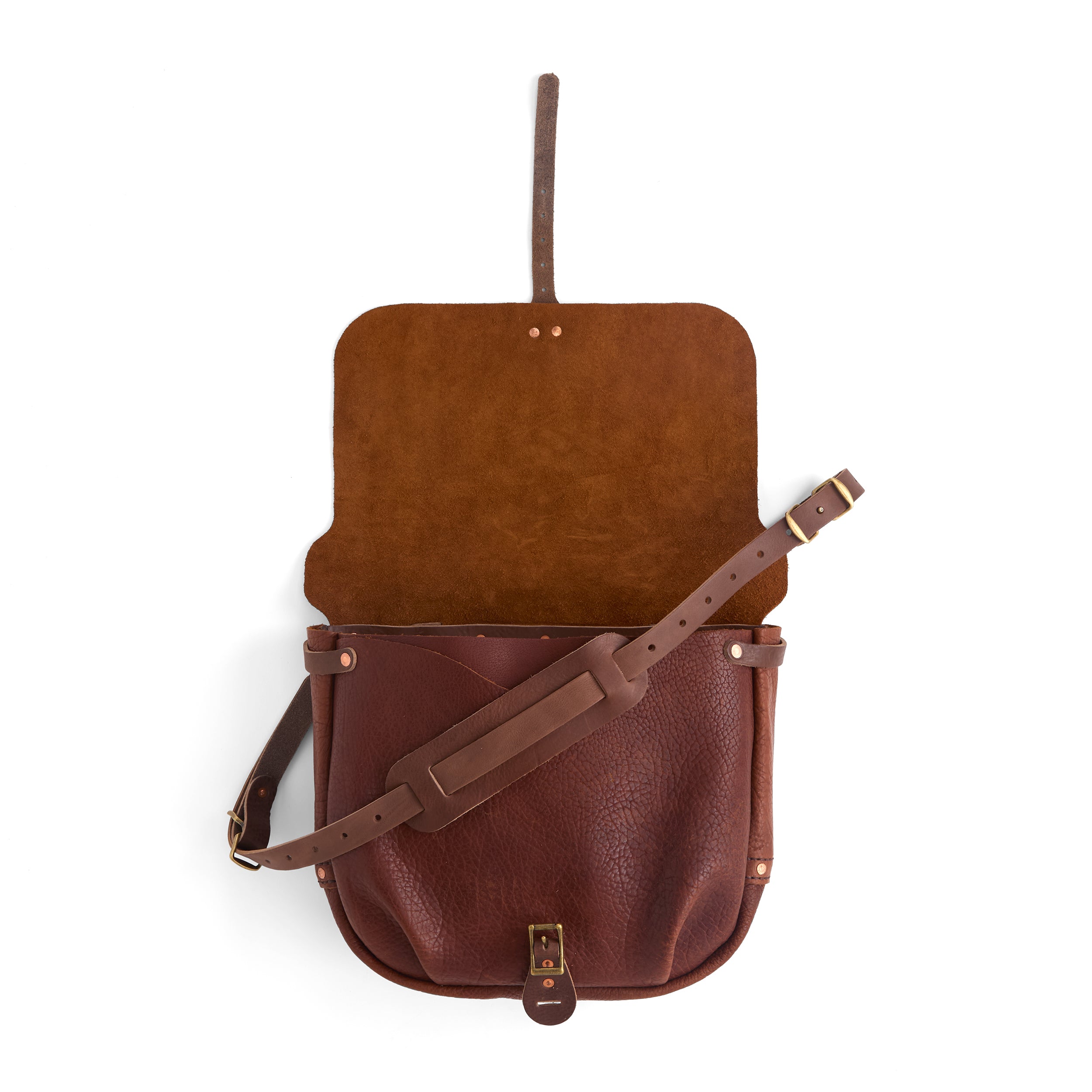 Tandy Leather Bison sac courrier kit marron