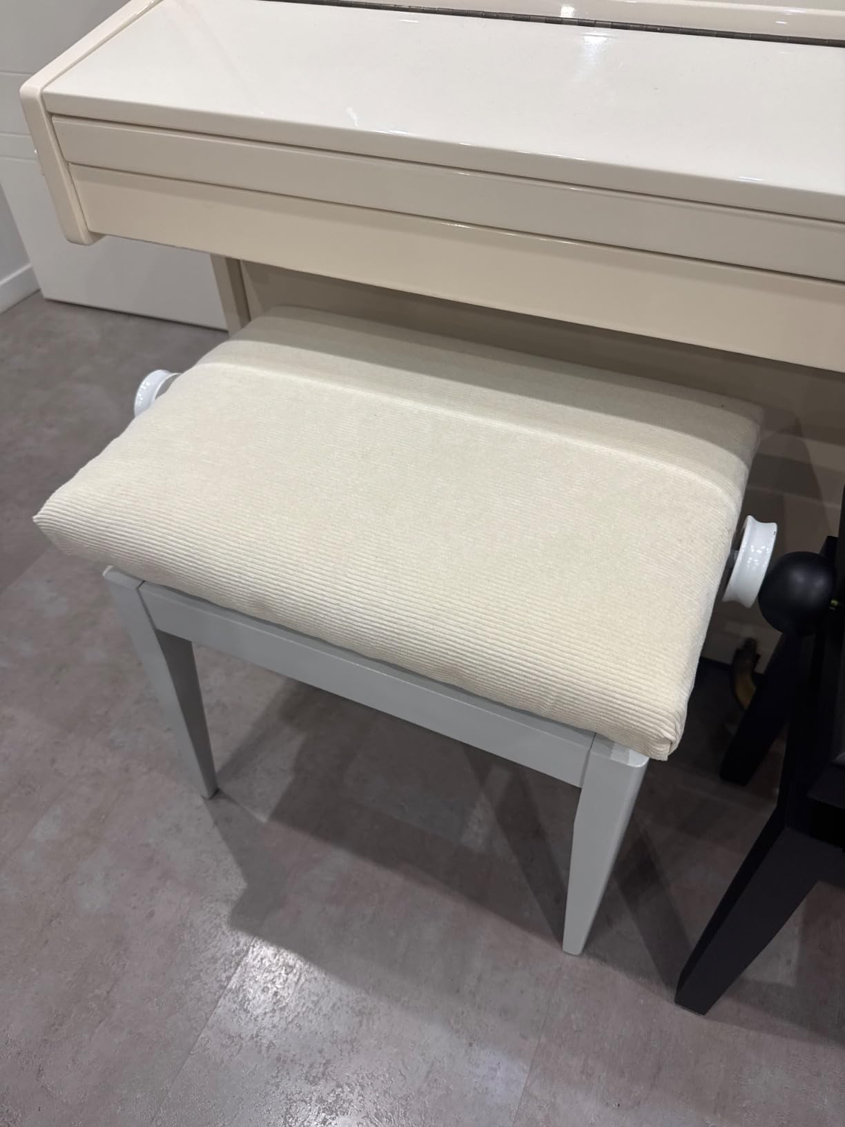 BENECREAT tissu velours côtelé camel 100x155 cm