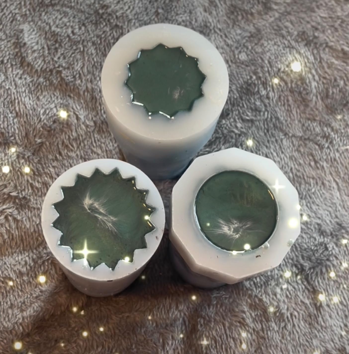 Cayway Style 3 Moule Vase Silicone Résine Lot 3