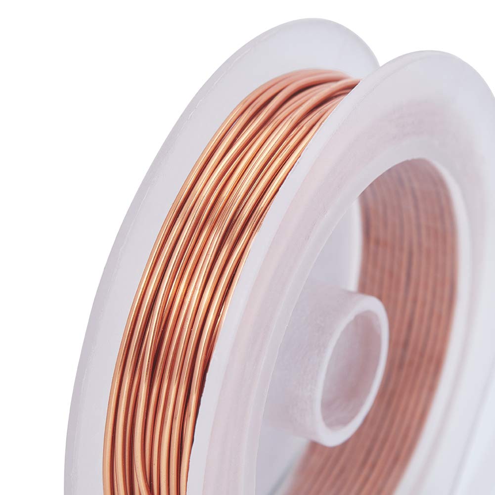 BENECREAT fil cuivre nu 18Gauge 1mm 10m bijoux