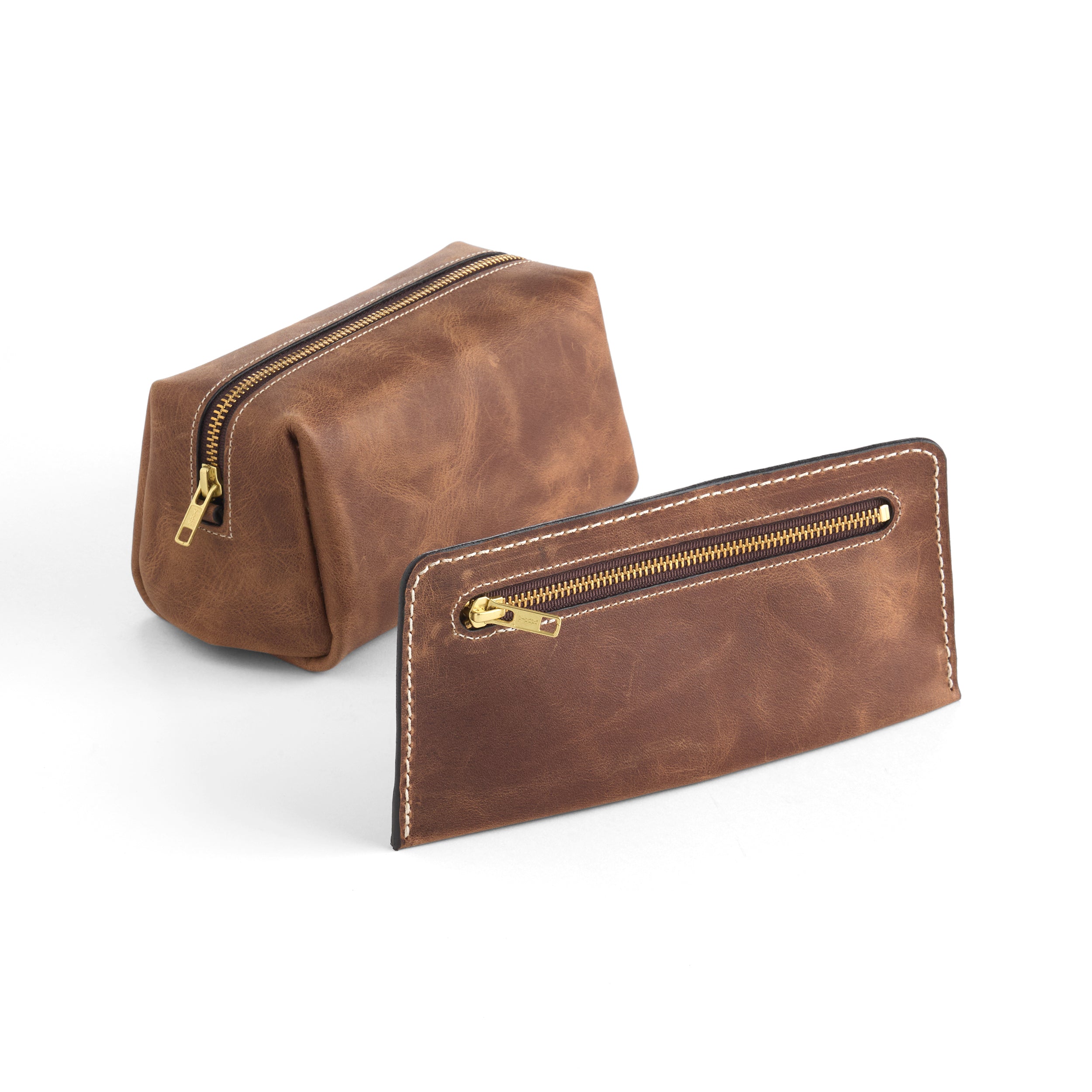 Tandy Leather trio de pochettes patron papier 3 tailles cuir souple