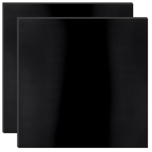 BENECREAT feuille silicone 200x200x4mm noire 2pcs haute température