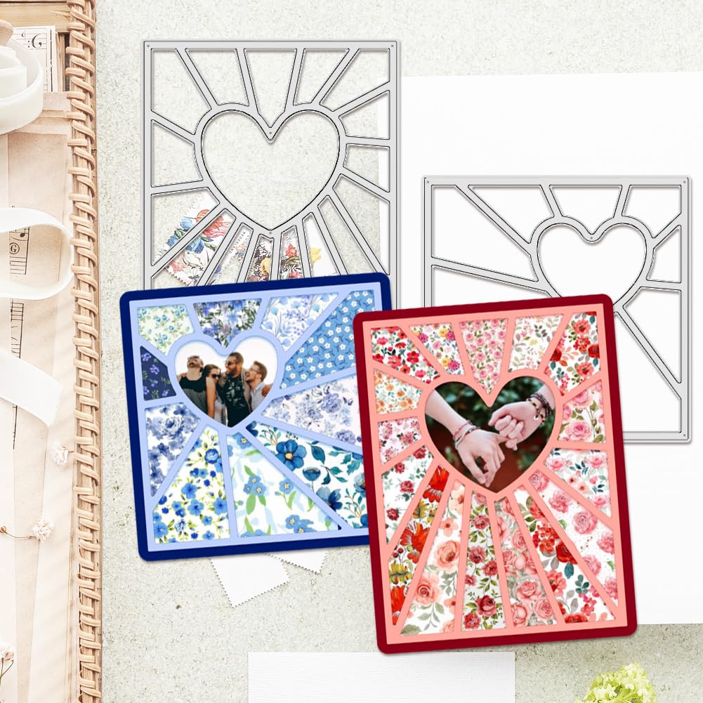 BENECREAT Bordure Radiale Coeur matrices de découpe 2 pcs acier