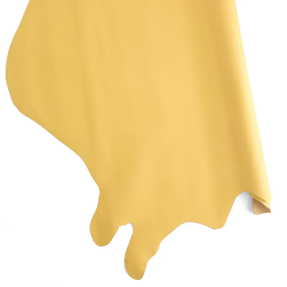 Tandy Leather Design Italien flanc cuir jaune 3-4 oz
