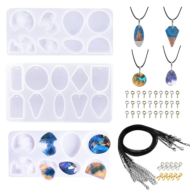 Cayway Style 8 Moule Silicone Bijoux Résine Géométrique