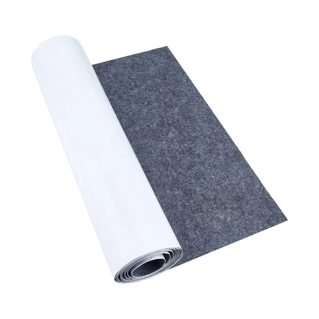 BENECREAT Rouleau Feutre Autocollant Noir 40cm x 2m