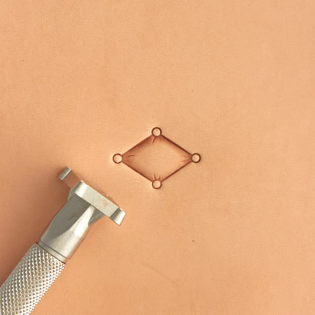 Tandy Leather Craftool I382 matoir touffeté 15,8 mm