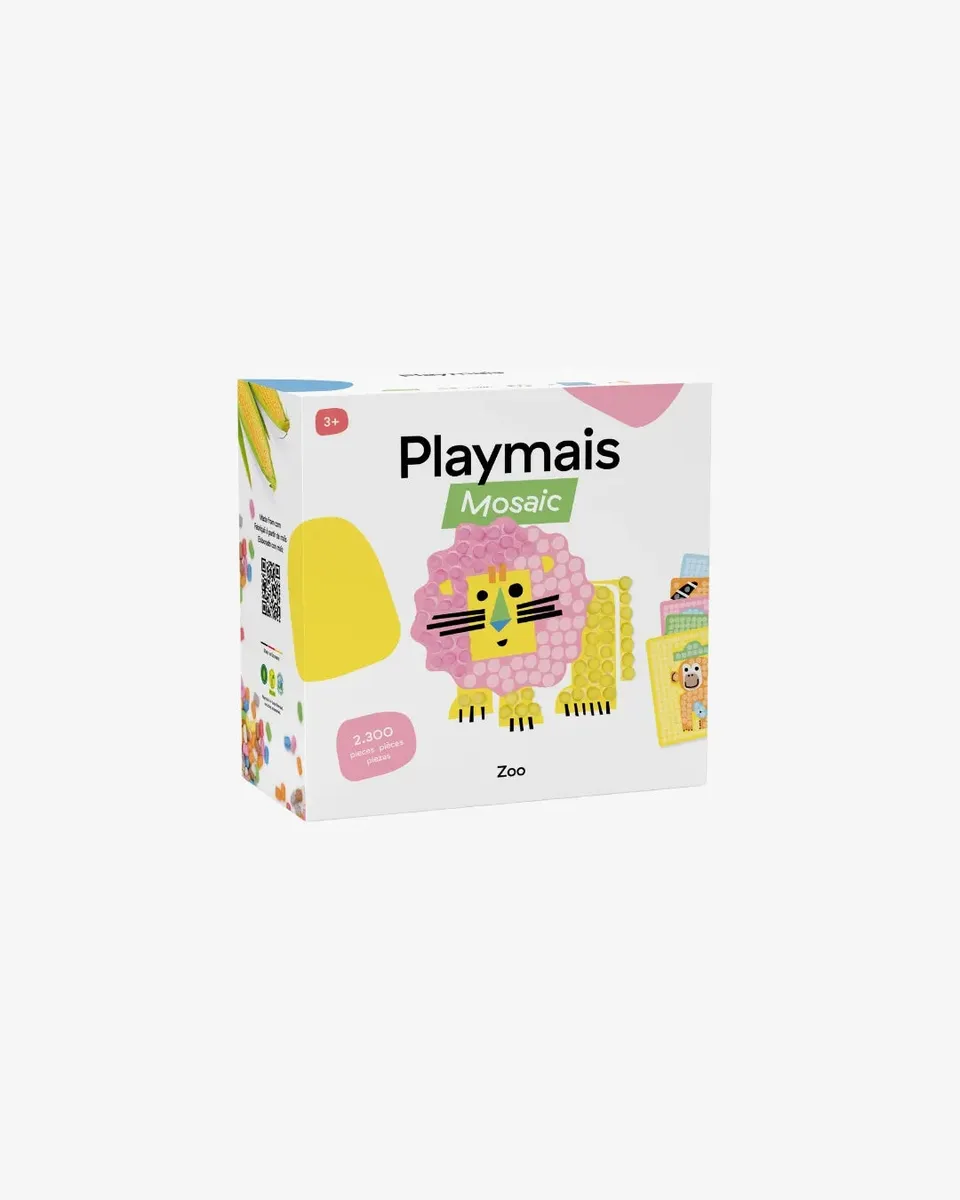 PLAYMAÏS Mosaic Zoo kit mosaïque 2300 pièces animaux