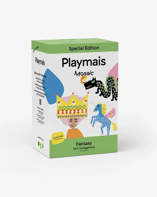 PLAYMAÏS Mosaic Special Maxi Edition Fantasy kit mosaïque 5000 pièces