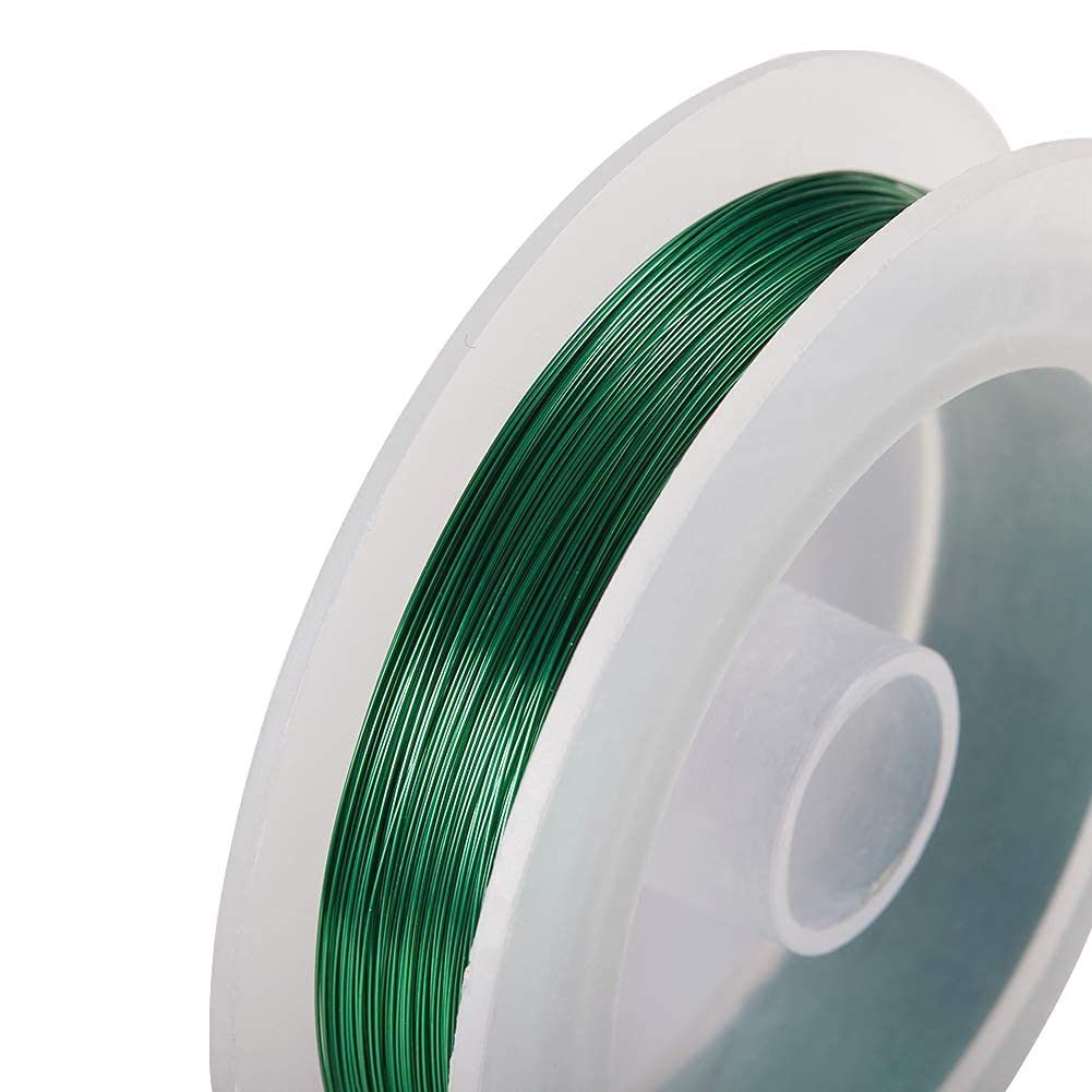 BENECREAT fil cuivre vert 0,3 mm 100 m bijoux anti-ternissement