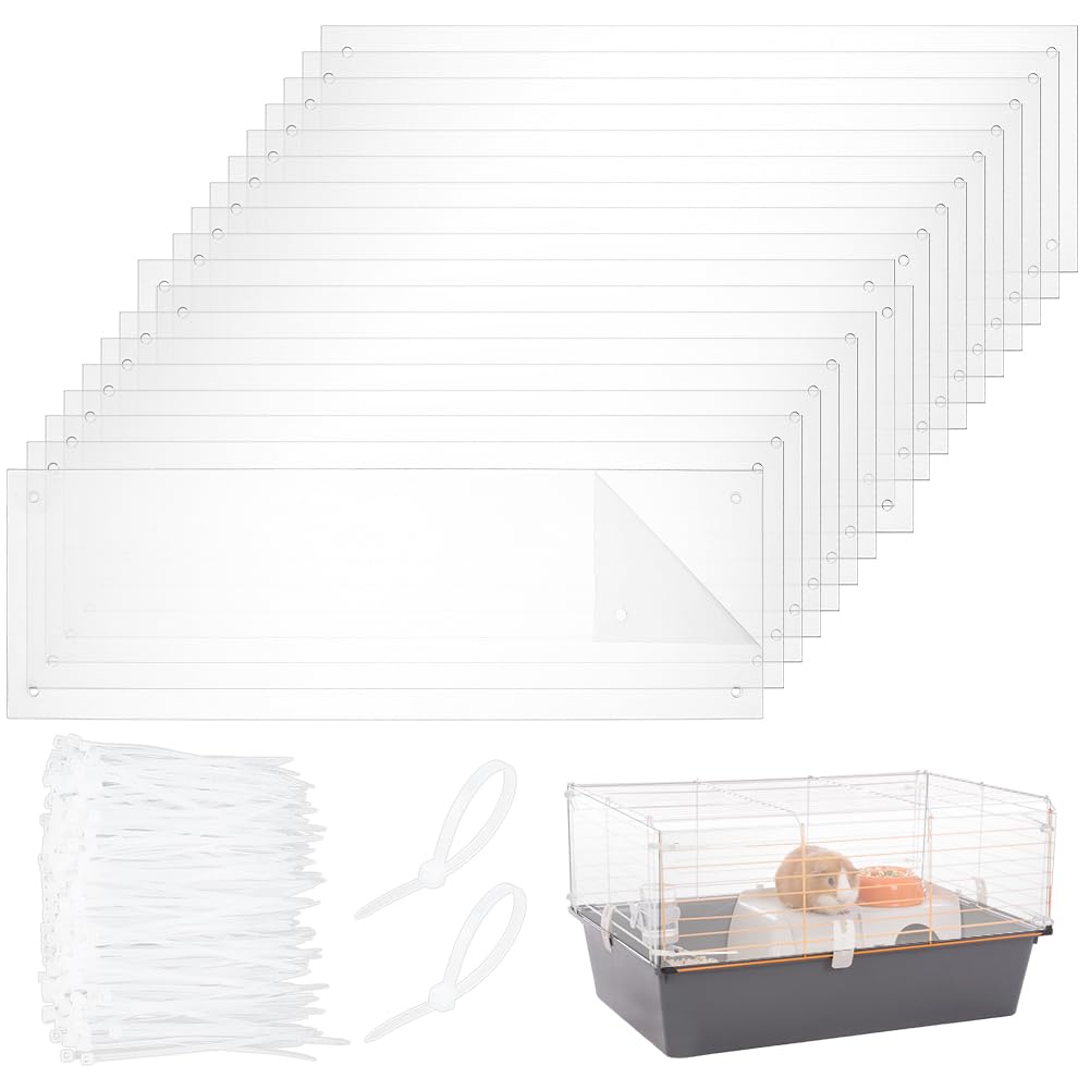 BENECREAT Protège-Bords Cage PVC Transparent 260x210mm Lot 24