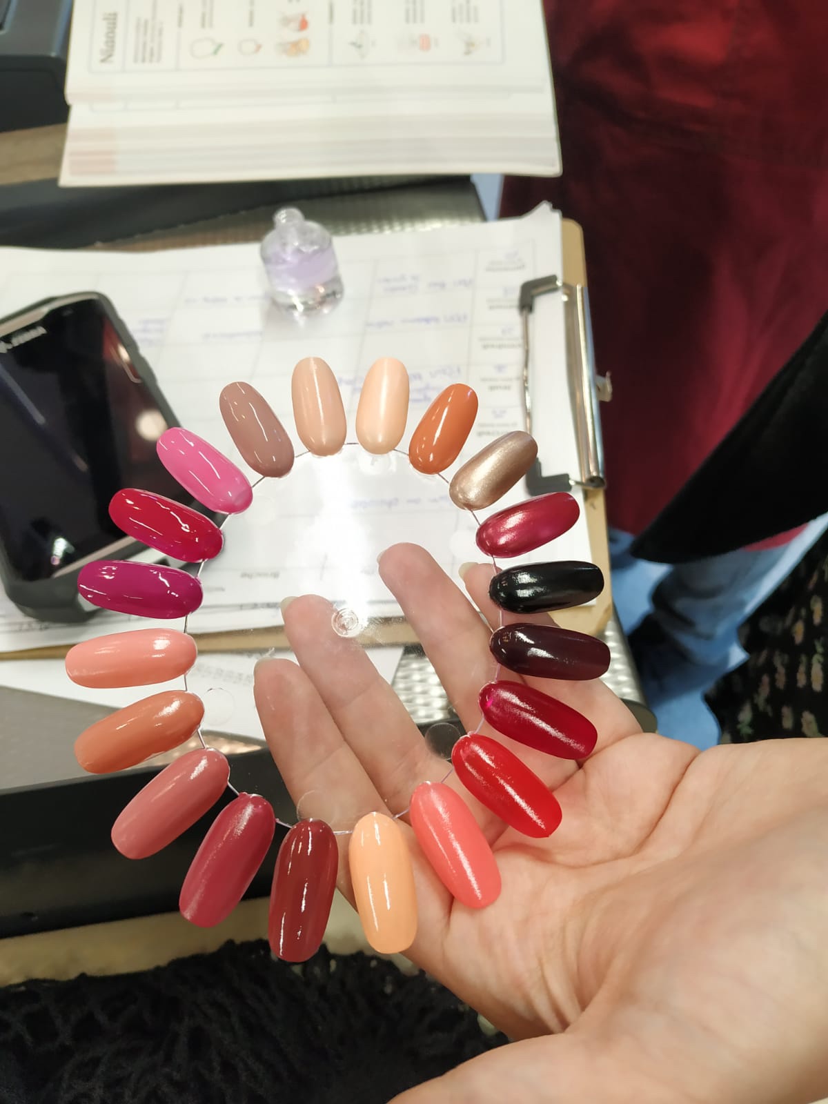 ROSENICE Nuancier Ongles Rond Transparent 20 Teintes 10 Pièces