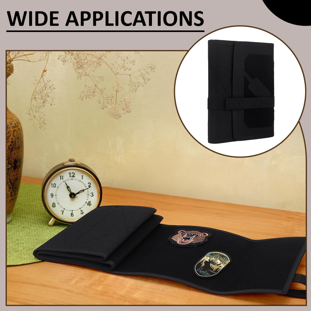 BENECREAT Panneau Tactique Pliable porte-patchs noir velcro