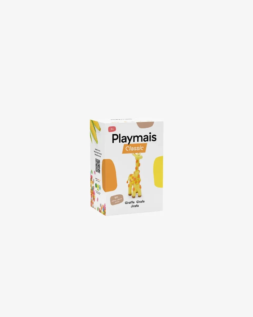 Playmais Classic Giraffe jeu de construction kit 3D savane