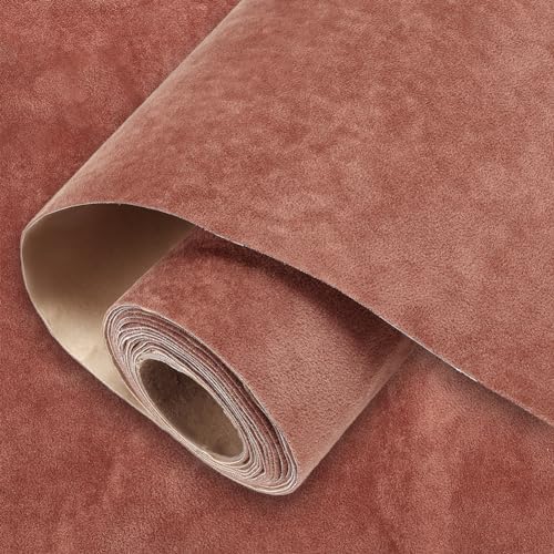 BENECREAT Velours auto-adhésif brun coco 3 m x 40 cm rouleau