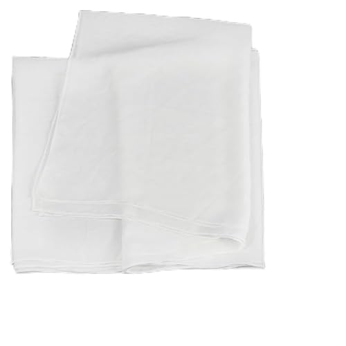 BENECREAT châle mariage étole blanche 300x70cm polyester