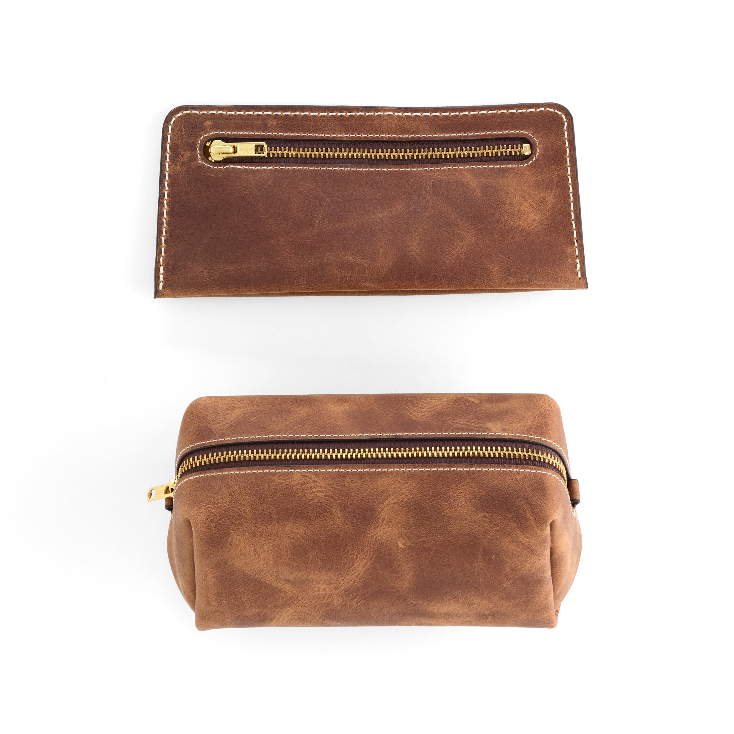Tandy Leather trio de pochettes patron papier 3 tailles cuir souple