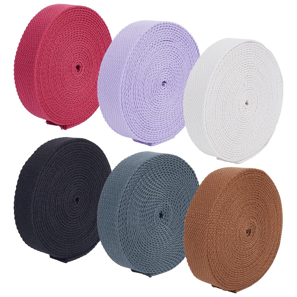 BENECREAT Sangles polyester 25mm gris 6 rouleaux 30m