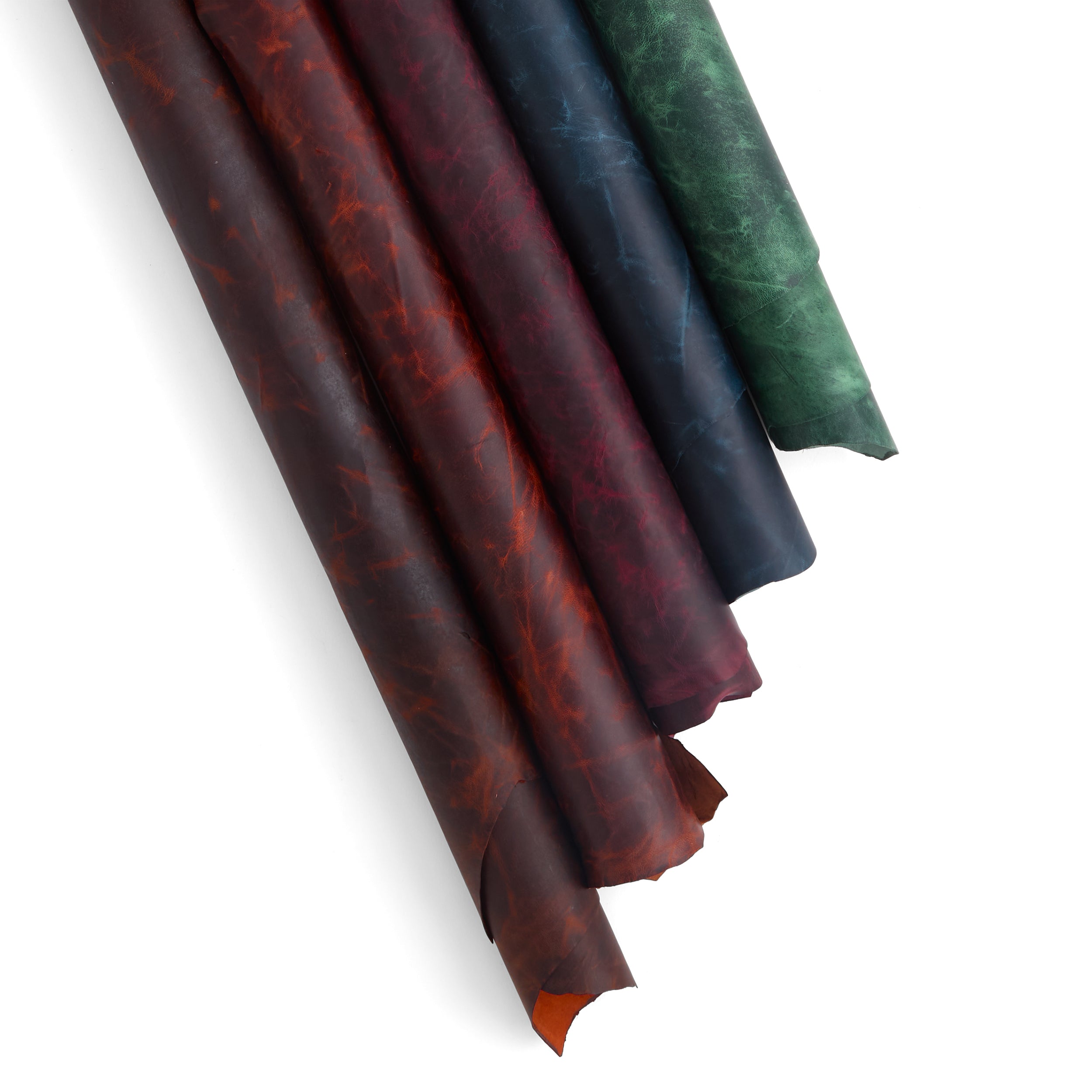 Tandy Leather Rhin Chèvre Naine peau cuir Noyer pull-up
