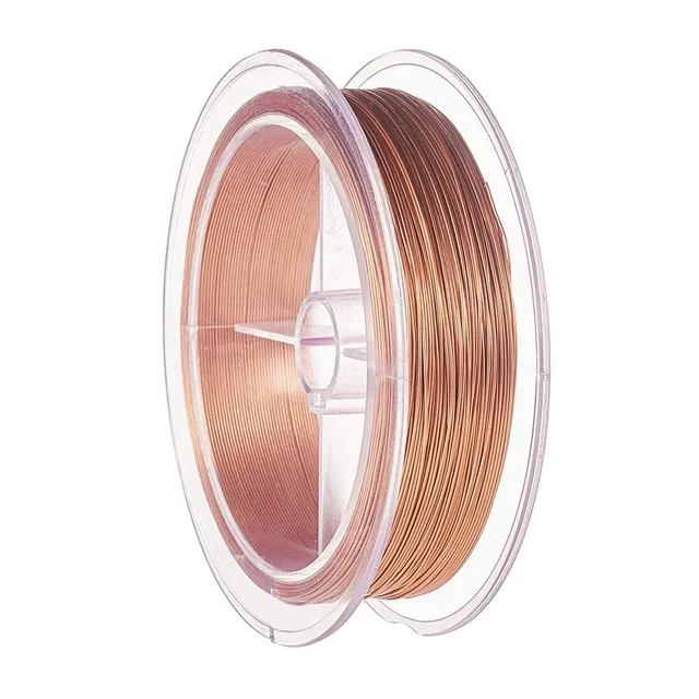 BENECREAT Fil Cuivre Bijoux 0,5 mm 60 m Anti-Ternissement