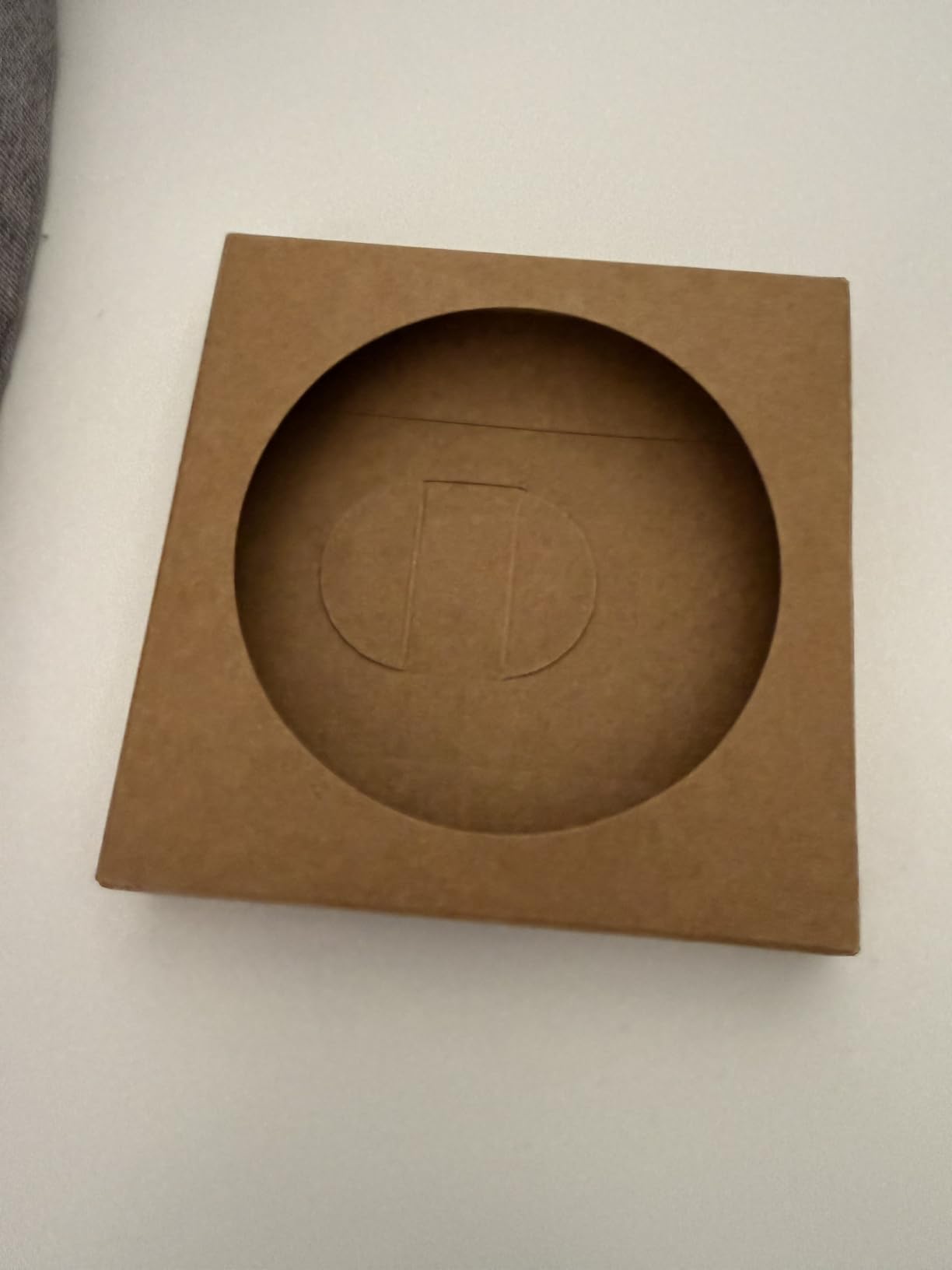 BENECREAT Boîte Papier Fenêtre 95x95mm Savon Cadeau