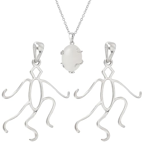 BENECREAT Monture Pendentif 5 Griffes Argent 925 25x24 mm 2 pcs