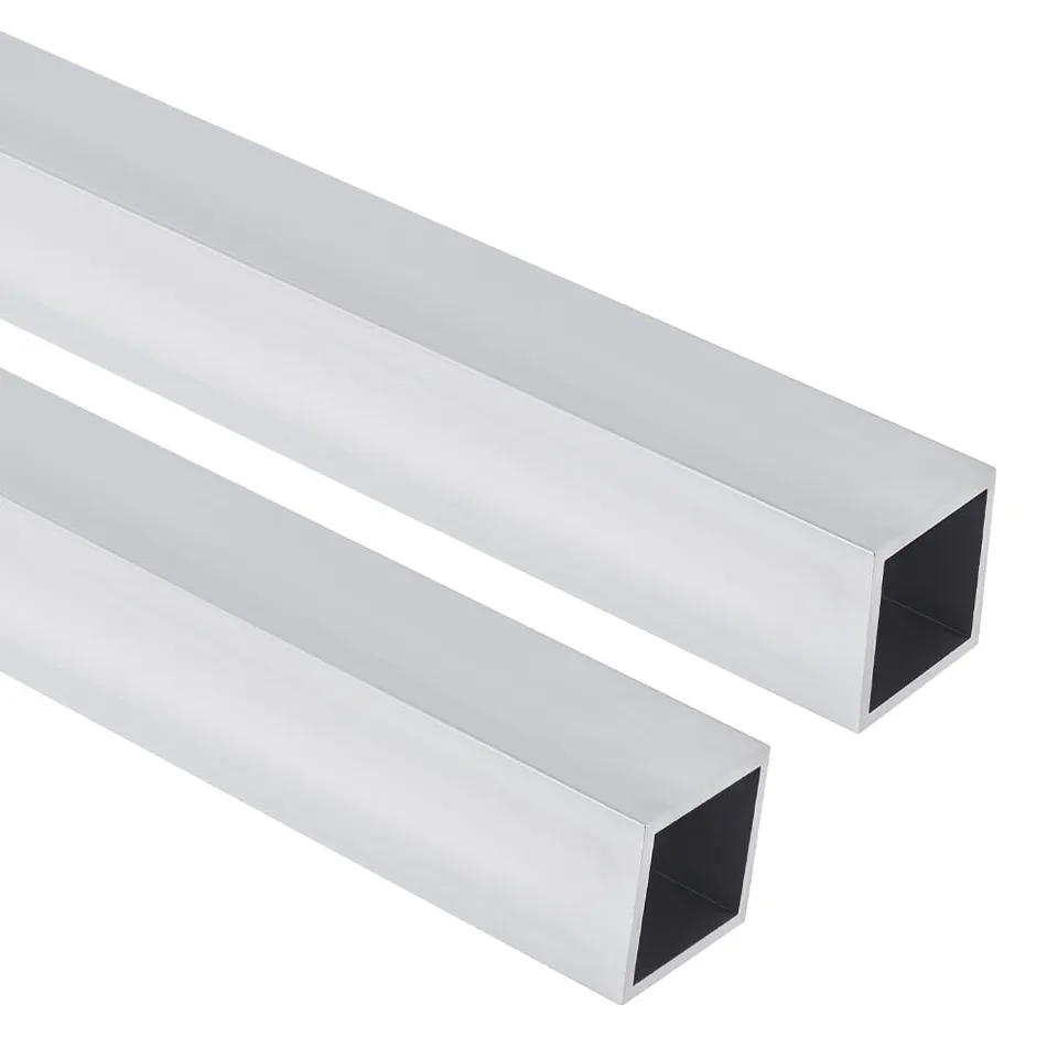 BENECREAT Tube Carré Alu 6061 30x3,8cm 2 pcs