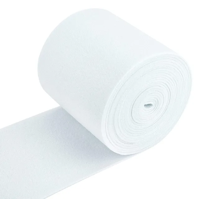 BENECREAT tissu feutre blanc 6 m x 14 cm 3 mm