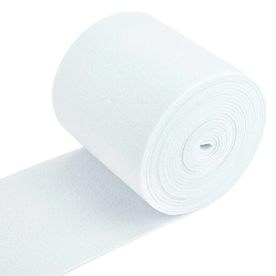 BENECREAT tissu feutre blanc 6 m x 14 cm 3 mm