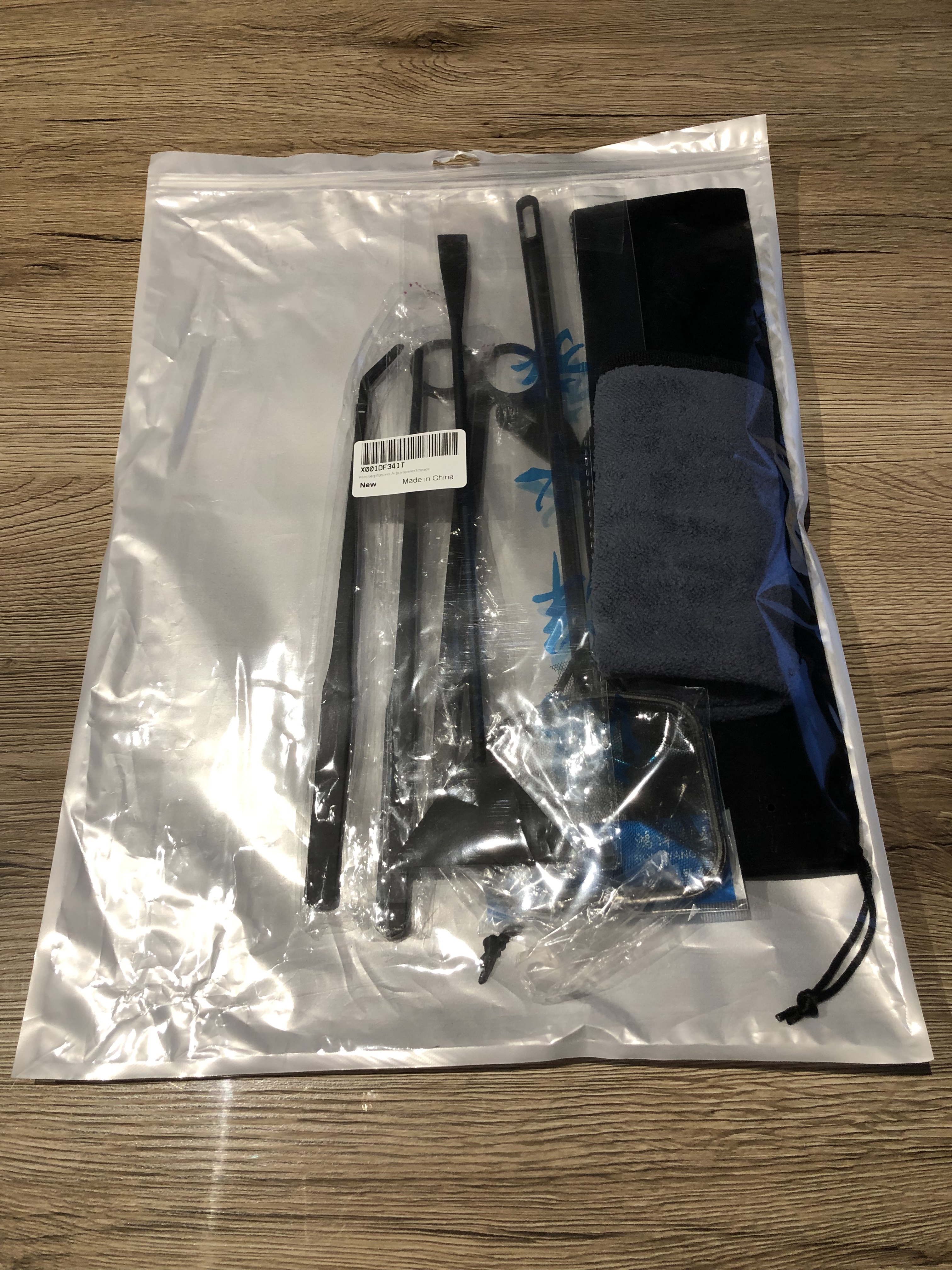 Cayway Kit Aquascaping Aquarium 7 en 1 Acier 27 cm