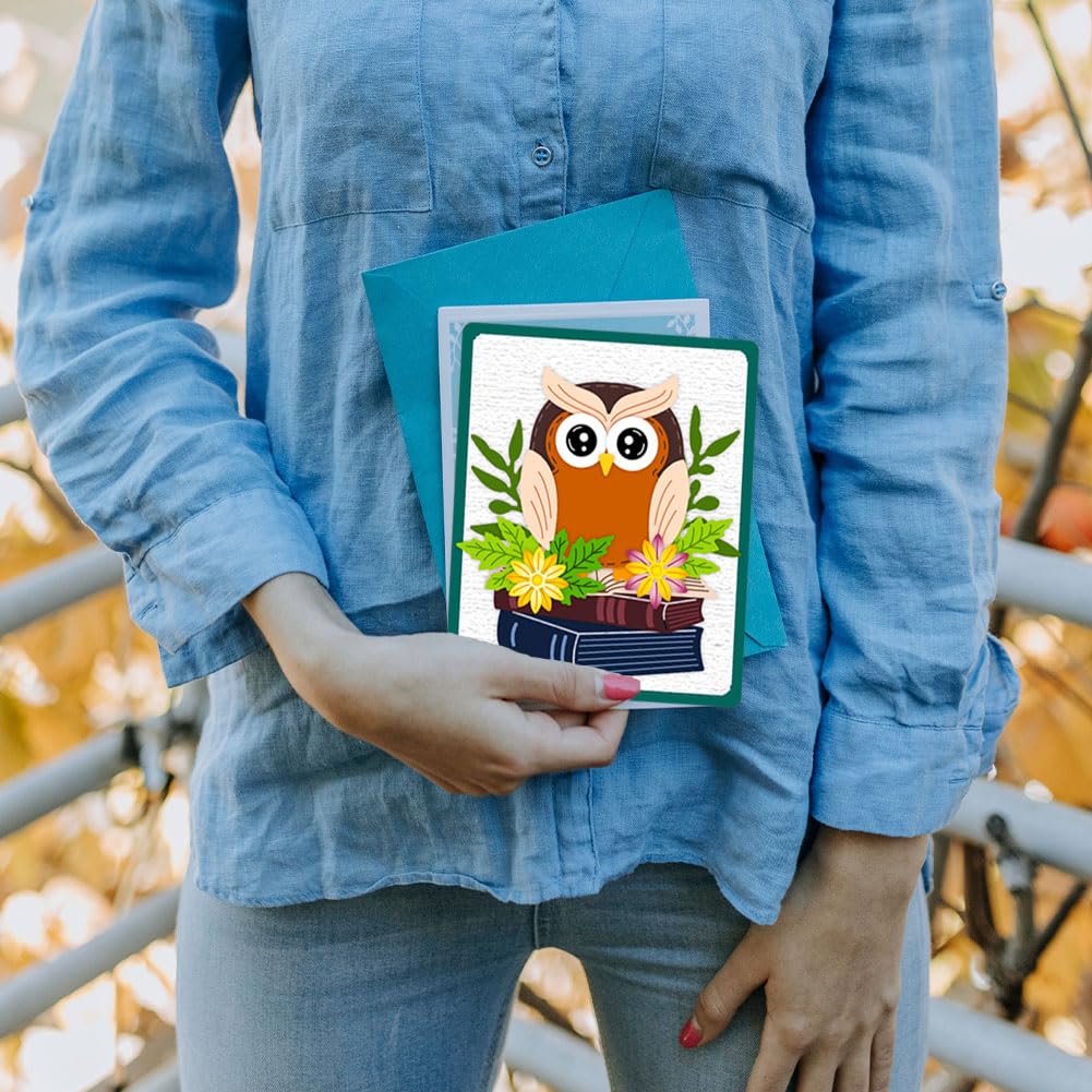 BENECREAT Hibou Livre Matrice de Découpe Carterie Acier