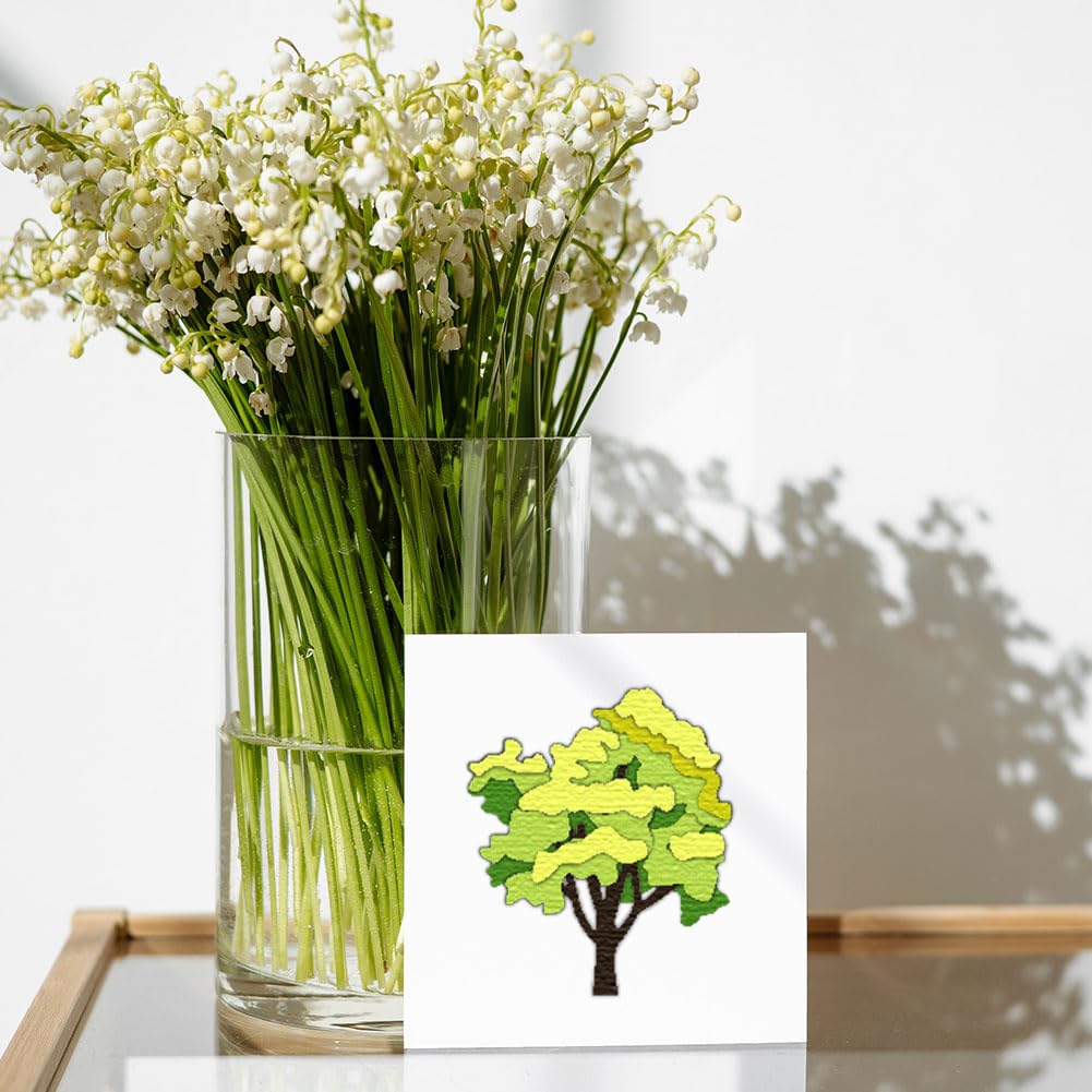 BENECREAT Dies Découpe Arbres Forêt Scrapbooking Acier