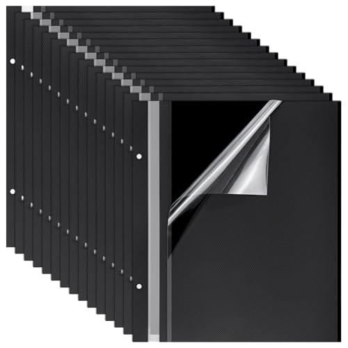 BENECREAT Pages Album Adhésives Noires 15 pcs 315mm