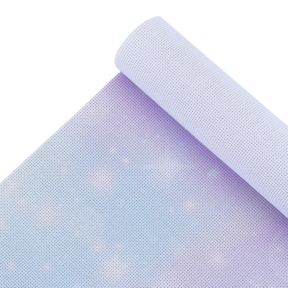 Benecreat Toile Aida 14 Fils Ciel Étoilé 50x150cm Coton