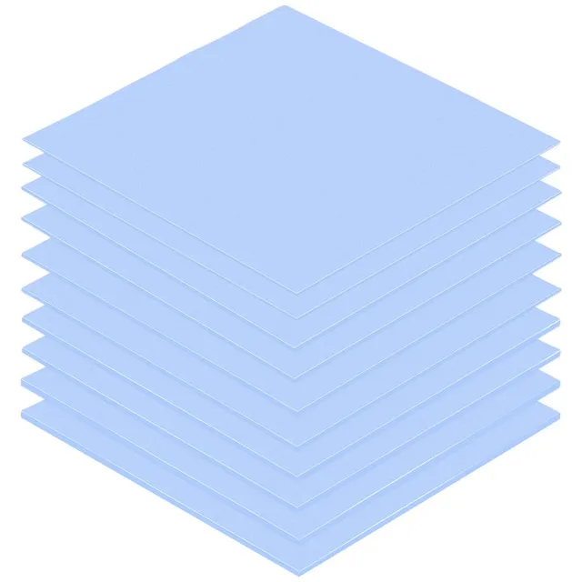 BENECREAT Pads Thermiques Silicone 10 Pcs 100x100mm 5 épaisseurs