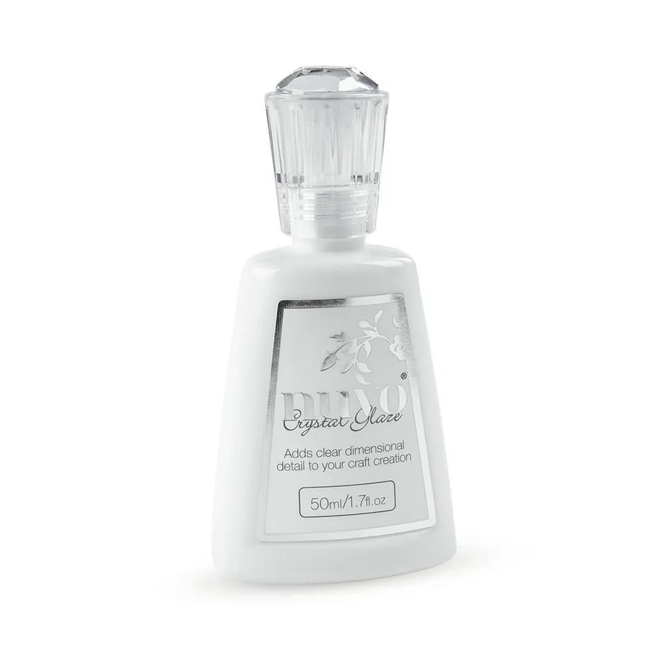 Nuvo Crystal Glaze Vernis Colle Transparent 50 ml Relief