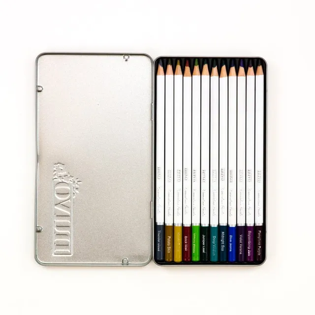 Nuvo Watercolor Pencils Dark Shadows crayons aquarelle 12pcs