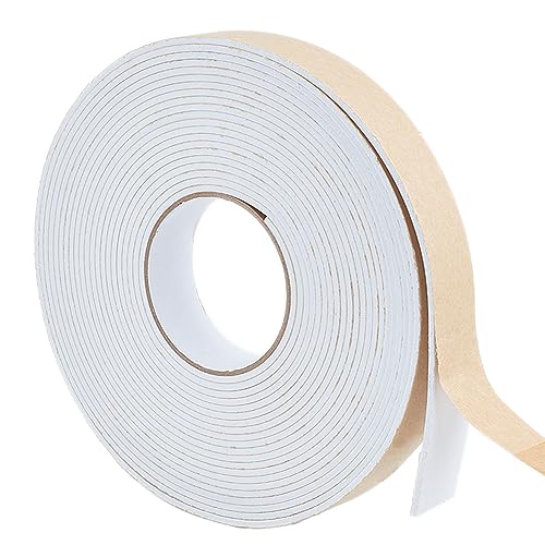 BENECREAT Bande mousse adhésive blanche 30mmx3mm 10m étanche