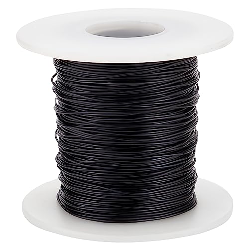 BENECREAT fil aluminium noir 0,8mm 80m bijoux