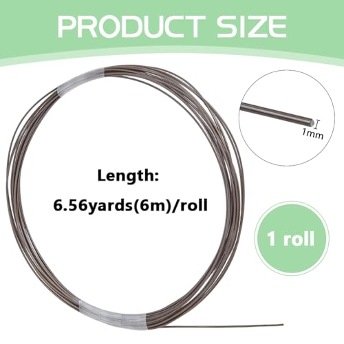 BENECREAT fil tungstène bronze 6 m 1 mm cuisson céramique