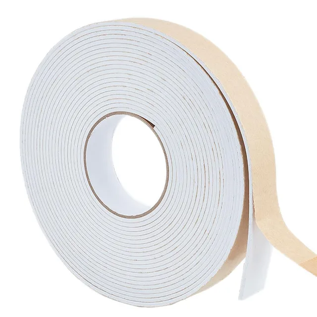 BENECREAT Bande mousse adhésive blanche 30mmx3mm 10m étanche