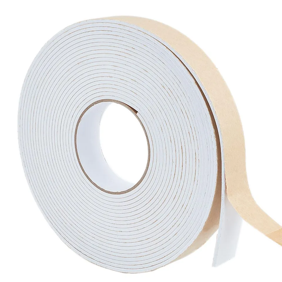 BENECREAT Bande mousse adhésive blanche 30mmx3mm 10m étanche