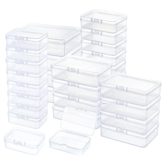 BENECREAT Boîtes Rangement Perles Plastique 32 Pièces