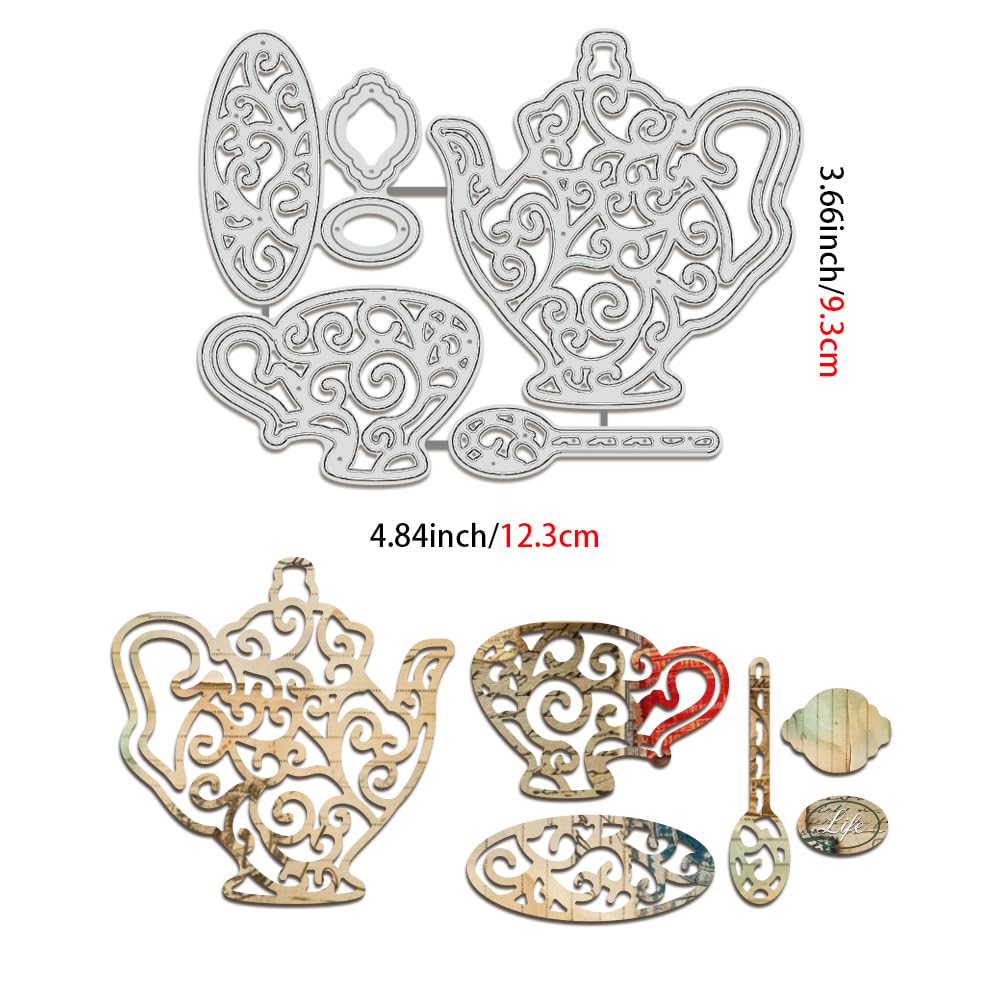 BENECREAT Thé Après-Midi matrice de découpe 4 pcs