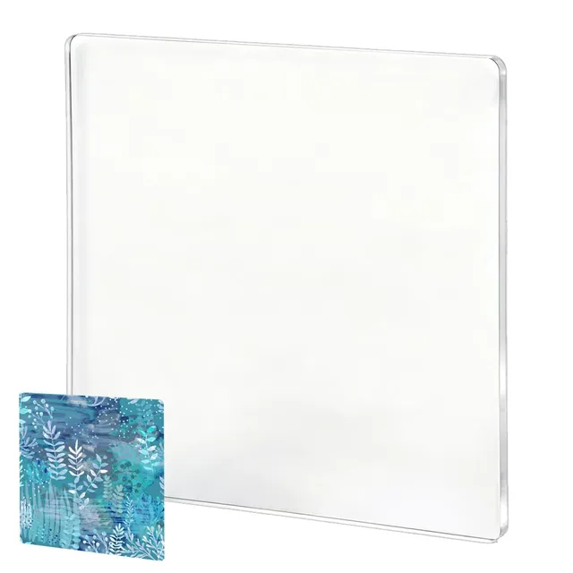 BENECREAT Plaque gel impression 150x150x8mm transparente