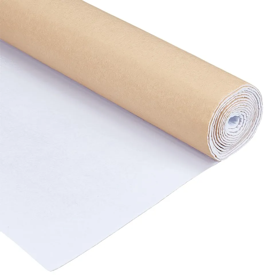 BENECREAT entoilage coton autocollant blanc 2 m x 25 cm