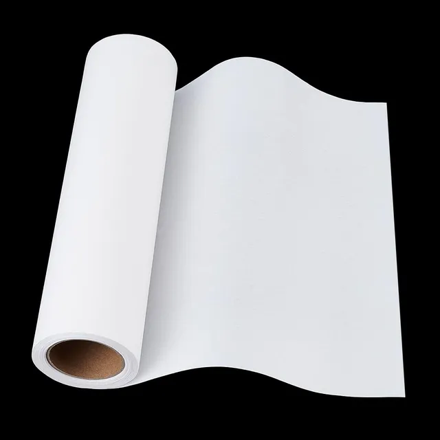 BENECREAT Toile Thermocollante Blanche 11 m x 30 cm