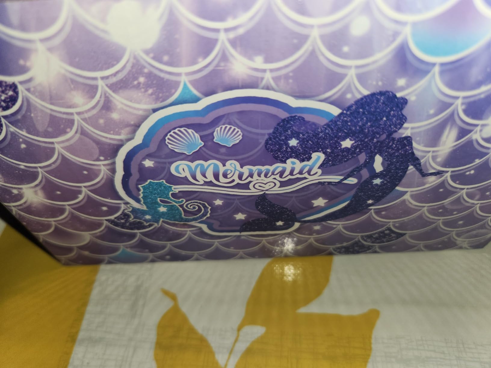 JYPS kit feutres licorne 70 pièces trousse paillettes